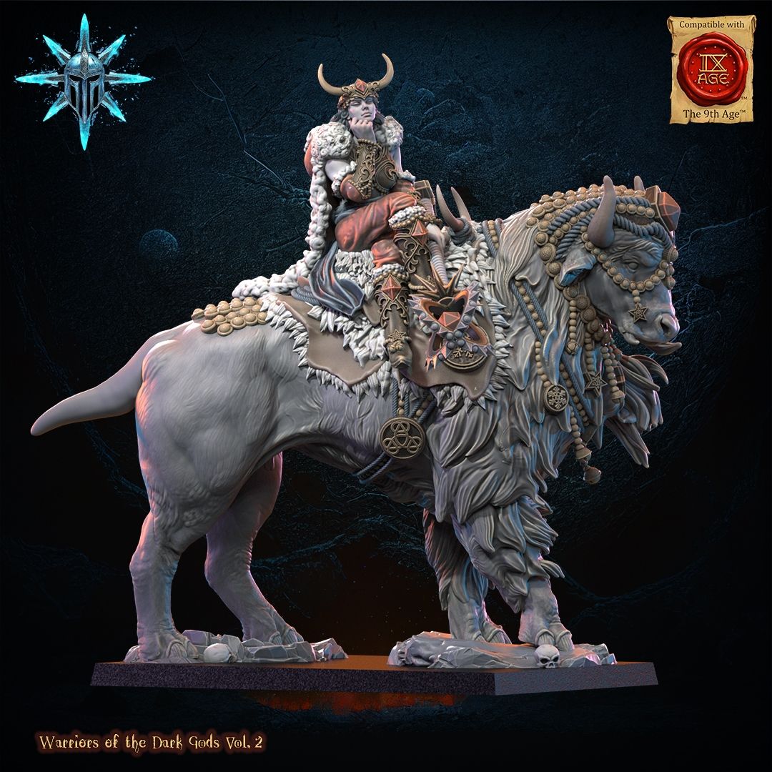 Freyja, la medio gigante, hechicera de las Tierras Baldías