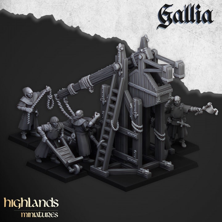 Trebuchet montado