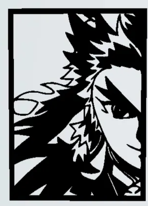 Kyojuro Rengoku silueta