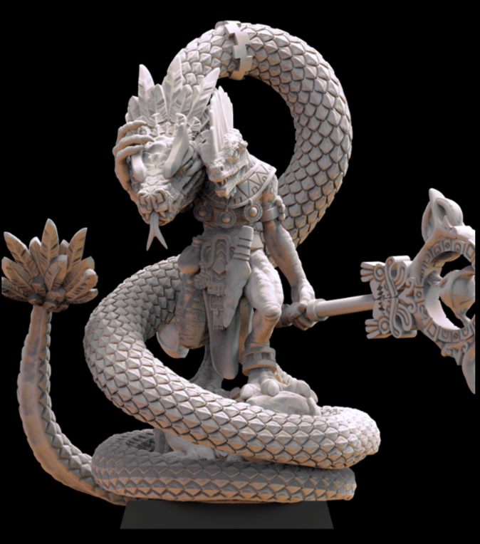 Tonatiuh, coatl whisperer