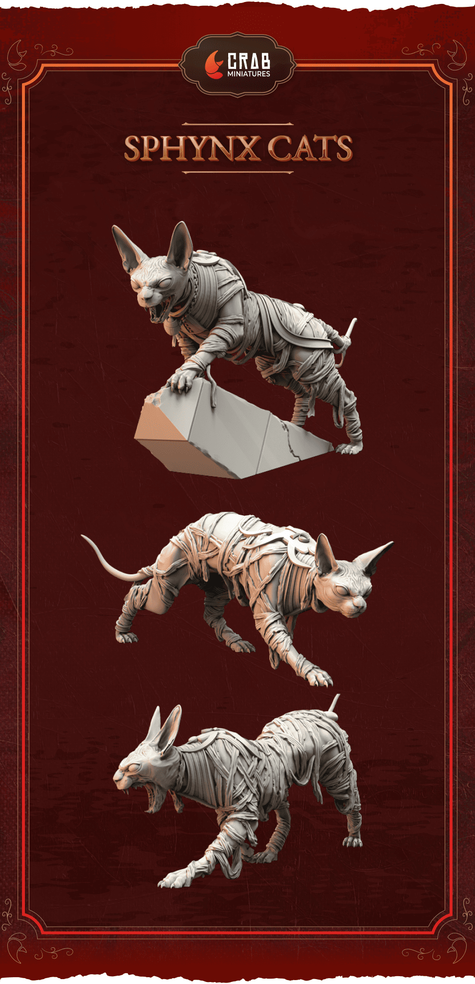 sphinx cats sin jinete