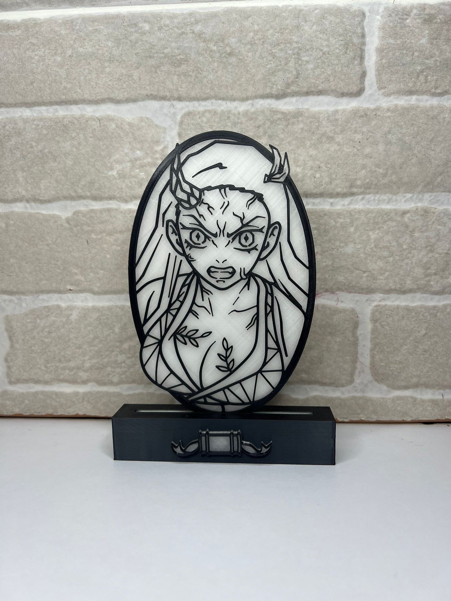 Nezuko Silueta con Peana 🩷