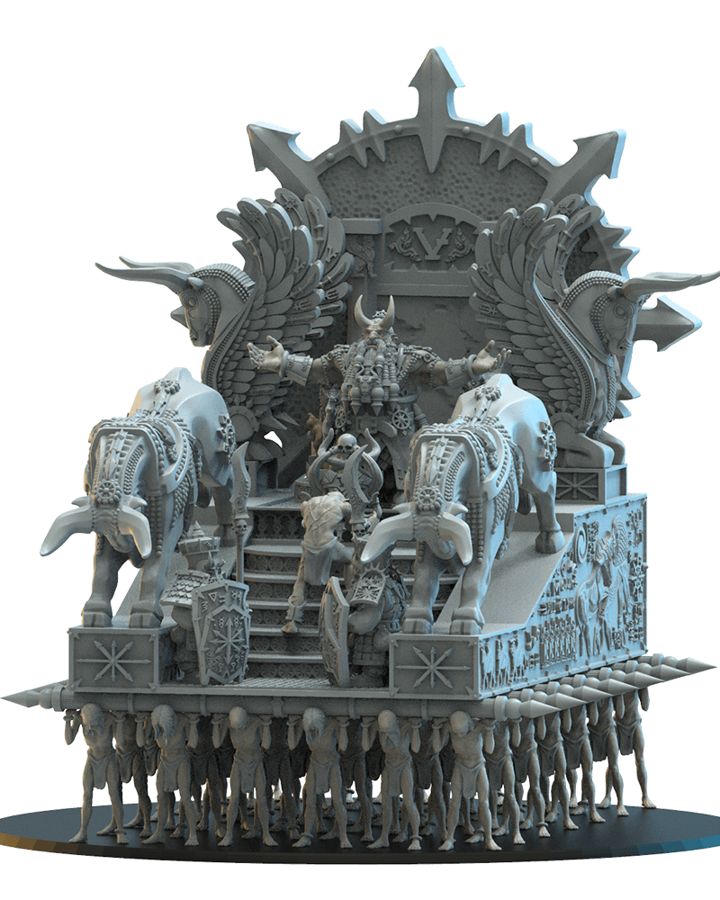 Rey assus en palanquin