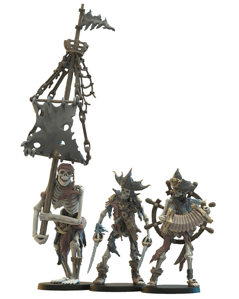 Grupo de mando Skeleton Buccaneers