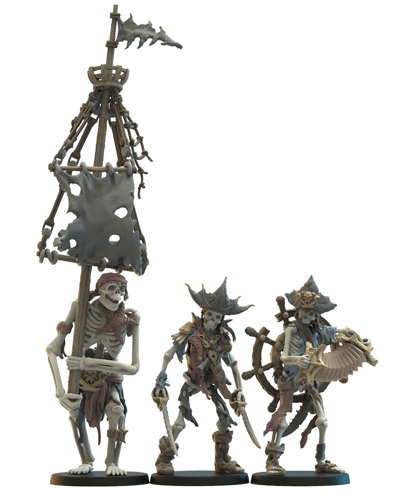 Grupo de mando Skeleton Buccaneers