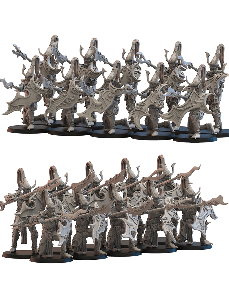 Nightfall Knights on foot