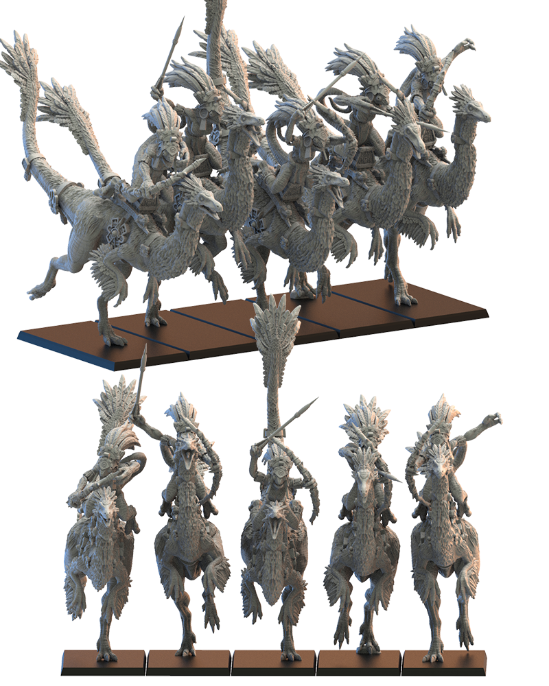 Jinetes de galliminus