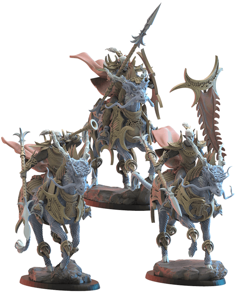 Shēdo Knights on Longma CG