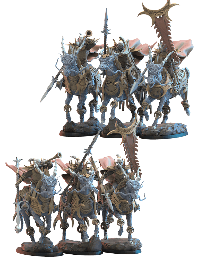 Shēdo Knights on Longma CG