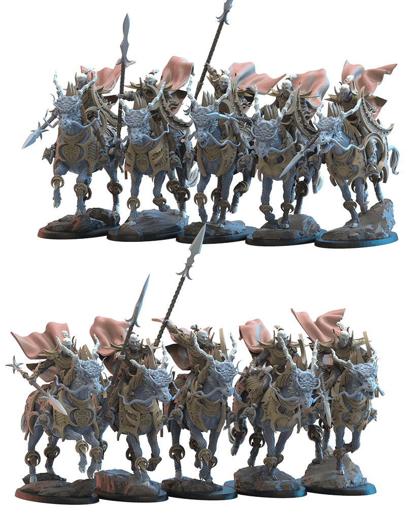 Shēdo Knights on Longma