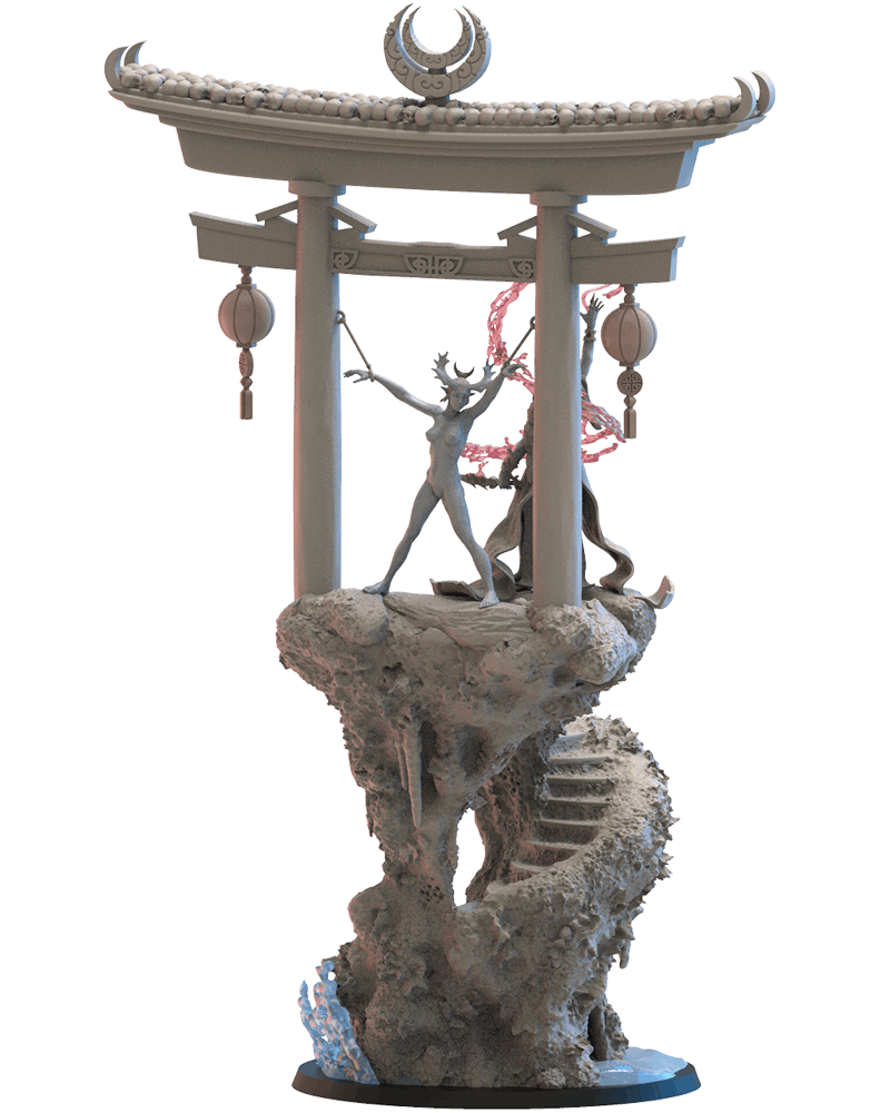 Shigeko, Miko on Sacrifice Stone