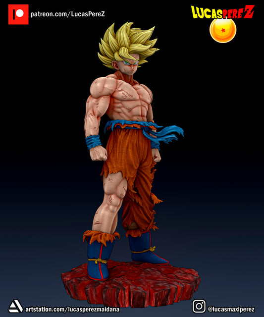 Goku super saiyan (saga freezer)