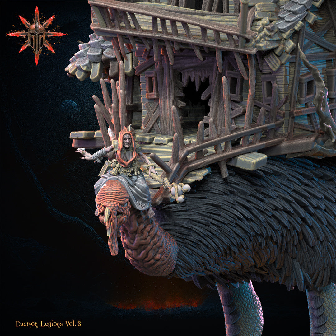 Baba Jaga, Daemon Witch on Horror Bird