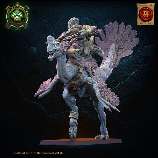 Tocih, Cuetzpalli Heroine on Oviraptor