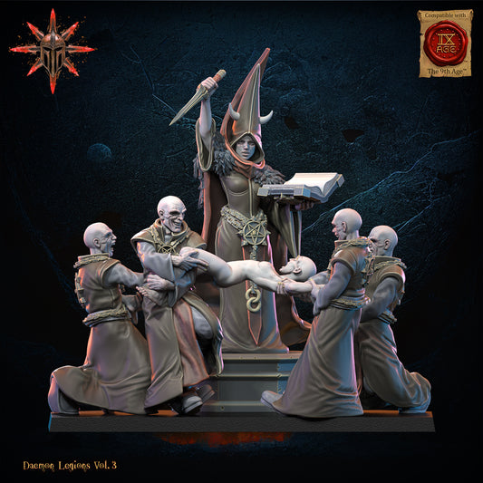 Waba Yaga, Major Archicultist with sacrifice