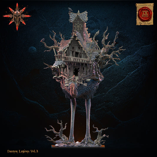 Baba Jaga, Daemon Witch on Horror Bird
