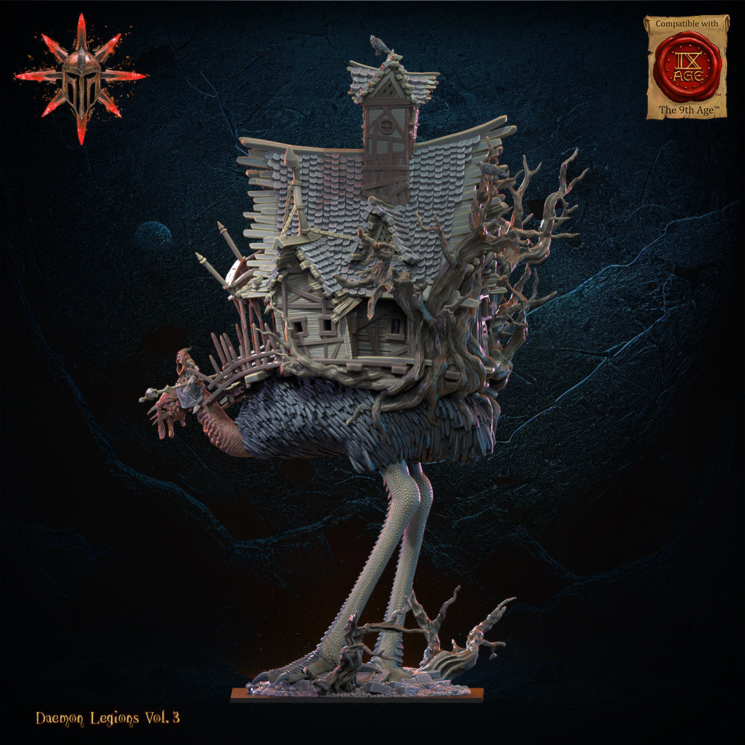 Baba Jaga, Daemon Witch on Horror Bird