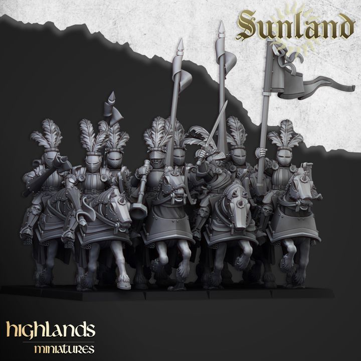 Caballeros de sunland montados