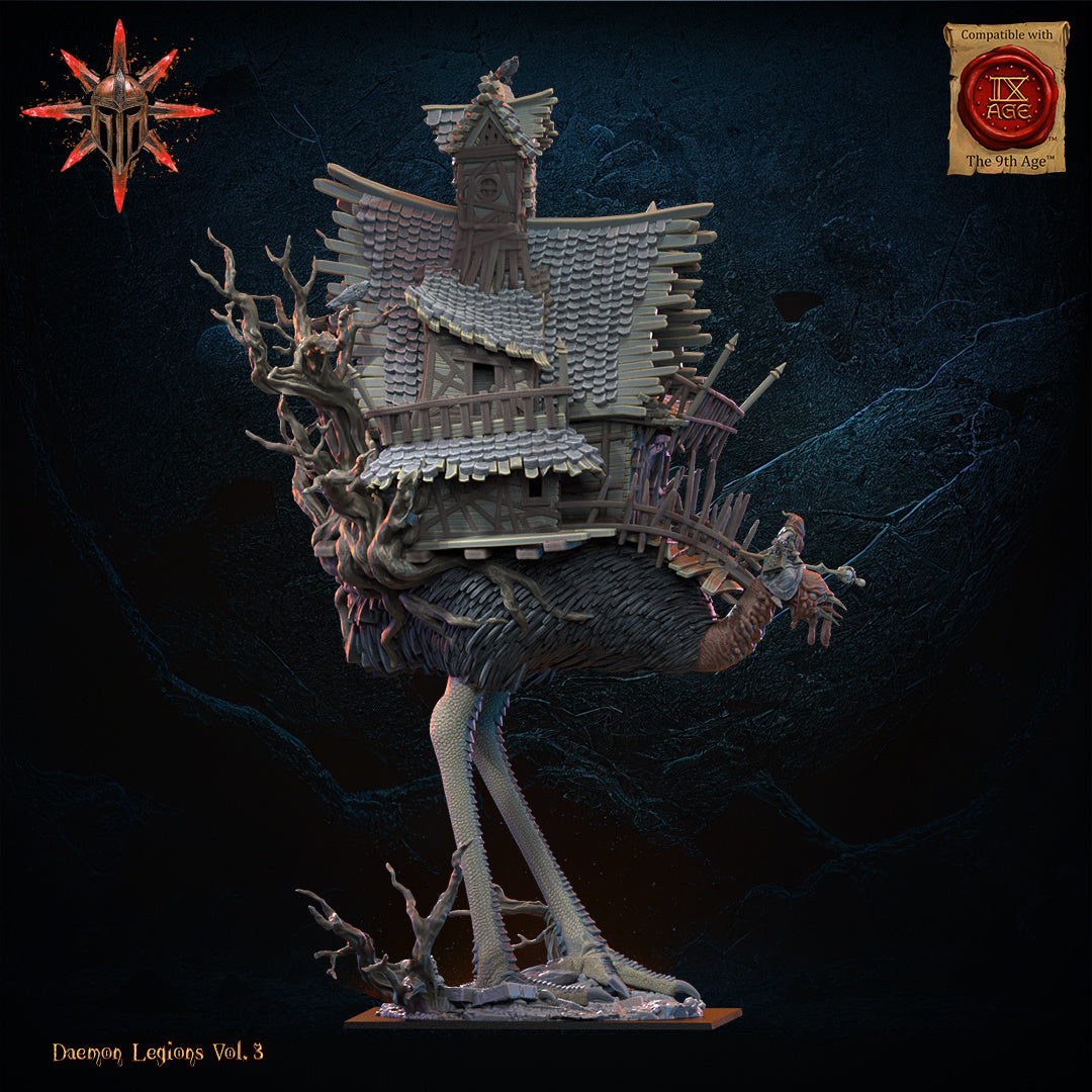 Baba Jaga, Daemon Witch on Horror Bird