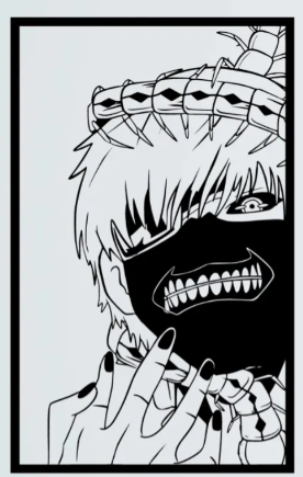 Kaneki silueta