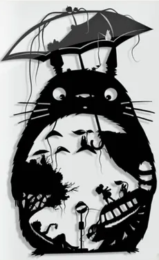 Totoro Silueta