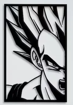 Vegeta Silueta