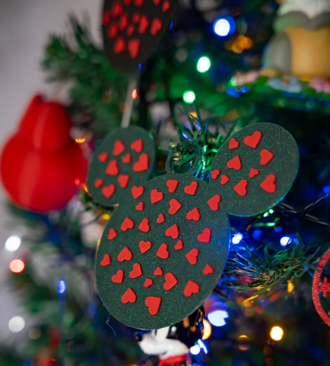 Decoración para el árbol de Mickey