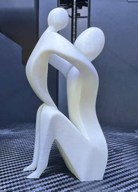 Escultura Moderna "Madre e Hijo"