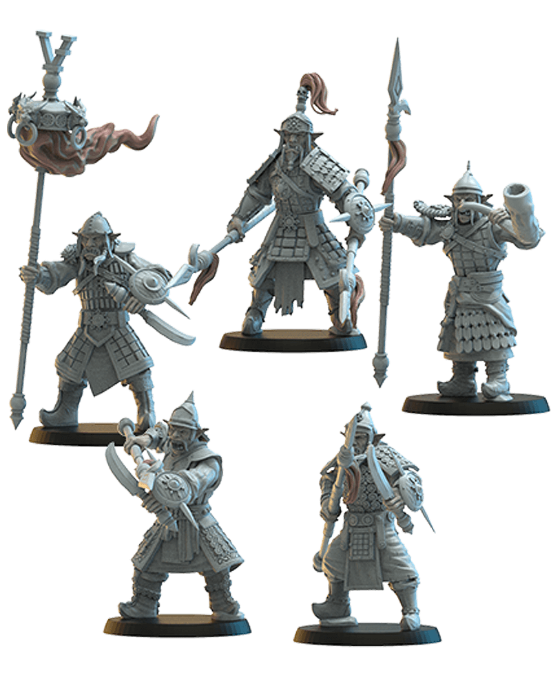 Mongobbo spearmen X10